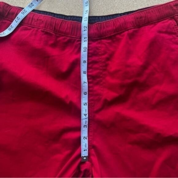 Mens US Polo Assn. Red Shorts Elastic Waist Drawstring 98% Cotton/2% Spandex 2XL - Picture 9 of 10